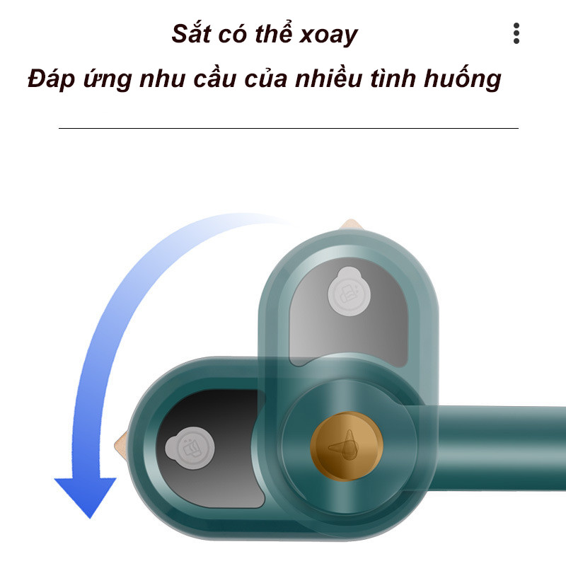 Bàn Ủi Hơi Nước Mini Cầm Tay,bàn là hơi nước cầm tay mini công suất 25w,Dễ dàng đặt,Sắt có thể xoay