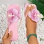 Ngày Lễ Cổ Tích Phalaenopsis Hoa Giày Khóa Giày Sandal Hoa Phụ Kiện Khóa Giày Nữ