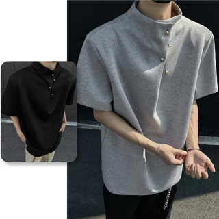 Áo thun nam ESEA tay ngắn thời trang phong cách đường phố Nhật Bản phong cách Harajuku thiết kế phong cách hip-hop