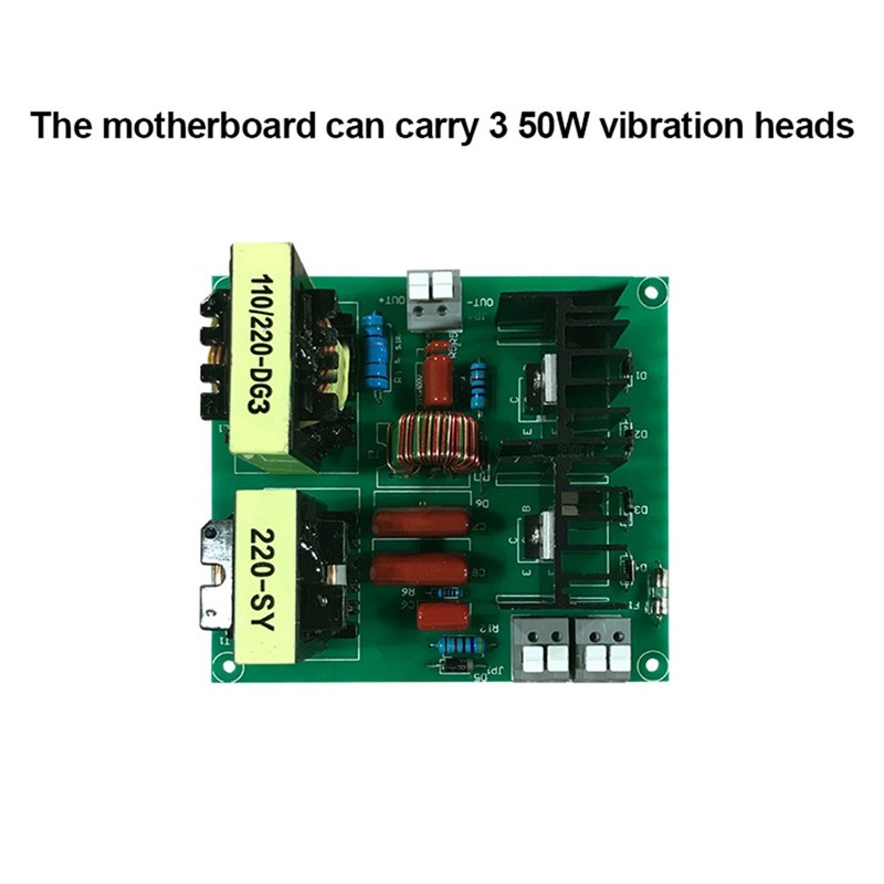 Bảng mạch chủ máy làm sạch siêu âm 220V 40KHz 150W, hỗ trợ cho máy giặt ô tô