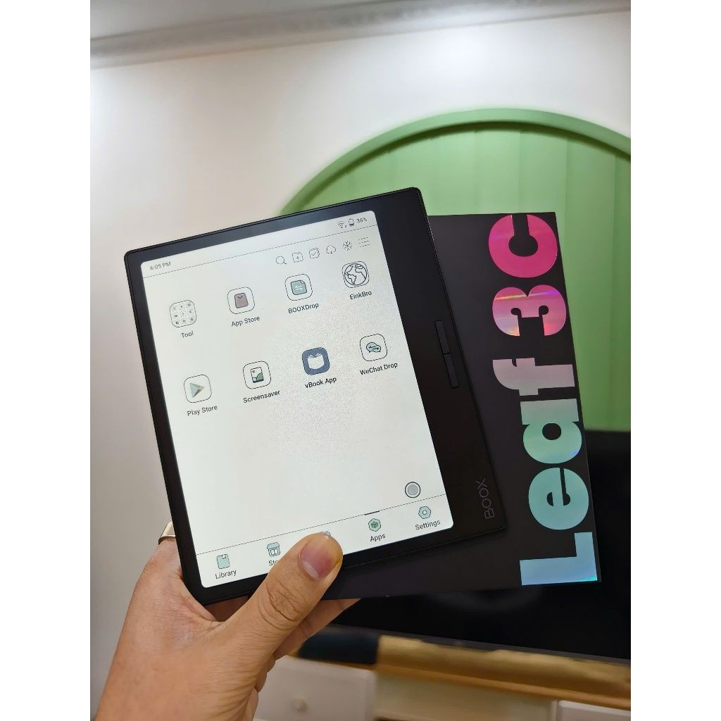 Máy đọc sách Boox Leaf 3C (Go 7) có màu - Tặng kèm ốp chống shock - Hàng nhập khẩu | BigBuy360 - bigbuy360.vn
