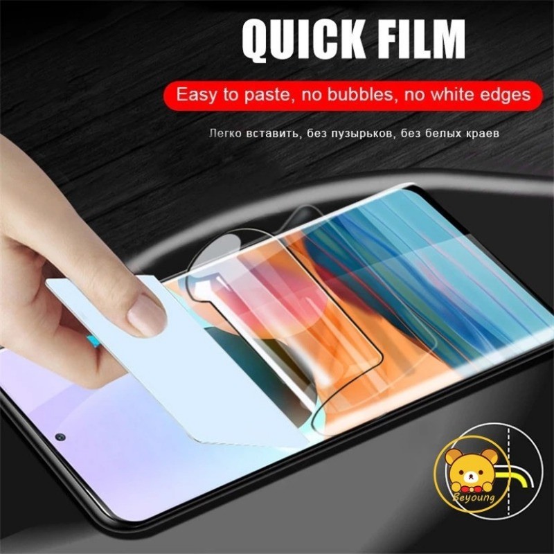 Phim Hydrogel Mềm Cho Xiaomi 15 Pro Ultra 14T Pro Poco F7 Ultra X7 Pro M7 Pro C75 Redmi Turbo 4 14C A4 A3 Pro K80 Pro Note 14 Pro Pro + Full Cover Bảo Vệ Màn Hình Phim Trong Suốt