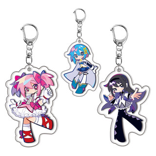 GC9 Puella Magi Madoka Magica Acrylic Móc Khóa Akemi Homura Mặt Dây Chuyền Túi Anime Phụ Kiện CG9