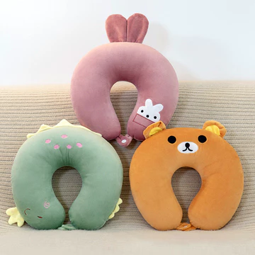 Gối chữ U kê cổ chống đau mỏi vai gáy, gối chữ u kê cổ đi du lịch, gối ngủ văn phòng