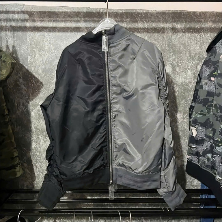 Áo Bomber DSQ 2 Màu 2 Mảnh KCloset Áo Gió Dù 2 Lớp Dày Dặn Dáng Rộng Nam Nữ NA749