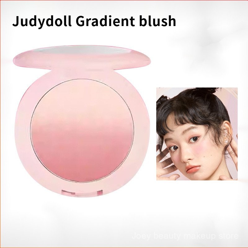 Judydoll Bảng màu má má hồng gradient, hồng đào, xanh tím trắng JY0H