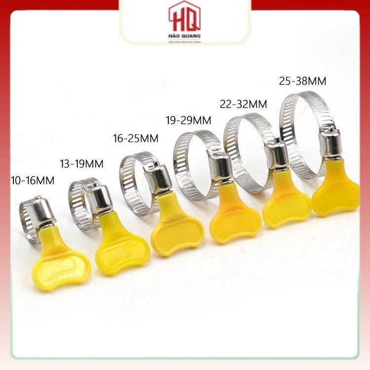 Cổ Dê Inox Chống Gỉ – Có Vặn Nhựa Tiện Lợi – Dễ Dùng Không Cần Tô-Vít