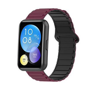 Dây đeo silicon từ tính chống nước cho đồng hồ Huawei Watch Fit-New-SE-Speccial Edition / Fit 2 / Fit 3 / Fit 4 Pro / Fit5