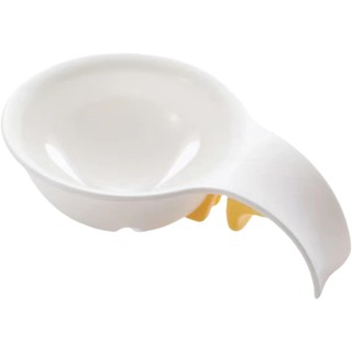 Dụng cụ tách trứng cho trứng sống Dụng cụ tách lòng đỏ trứng có kẹp bát Dụng cụ tách lòng trắng trứng dễ dàng tách lòng trắng trứng và lòng đỏ Dụng cụ nhà bếp Dụng cụ tách trứng cho lòng đỏ Thiết kế rỗng Dễ dàng làm sạch silicon