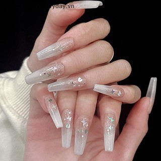 [savemoneyeveryday] Móng tay bạc ba chiều lấp lánh Laser hình ngôi sao Kim sa lấp lánh Paillette DIY Trang trí móng tay nghệ thuật Lát phụ kiện [vn]