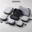 KUEDFEU 1 Cái Túi Bảo Quản EVA, Dành Cho Tai Nghe Dây Kéo Mini Airpod, Tai Nghe / Điện Thoại / Cáp Sạc Bền Phụ Kiện Kỹ Thuật Số Túi Đựng Di Động Túi Đựng