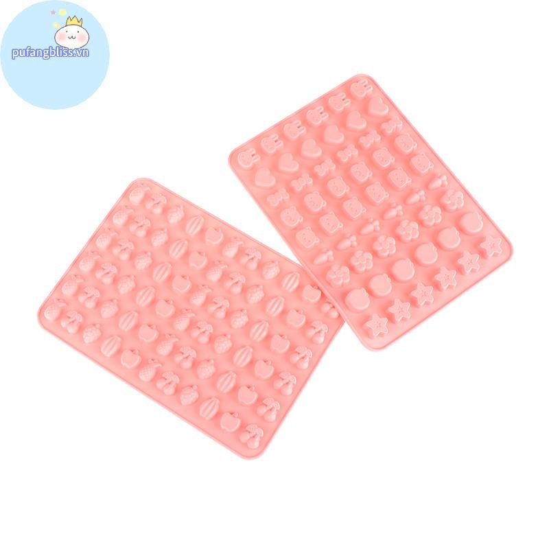 Pufangbliss 1 Loại Sugarcraft Khuôn Silicon DIY Gummy Động Vật Fondant Chocolate Kẹo Khuôn Bánh Nhựa Nghệ Thuật Nướng Bánh Trang Trí Dụng Cụ VN