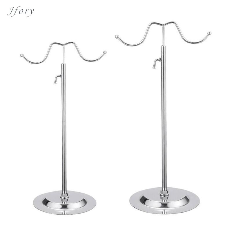 Giá đỡ trưng bày ví Jfory có thể điều chỉnh Trang trí nhà cửa Túi xách kim loại Giá trưng bày