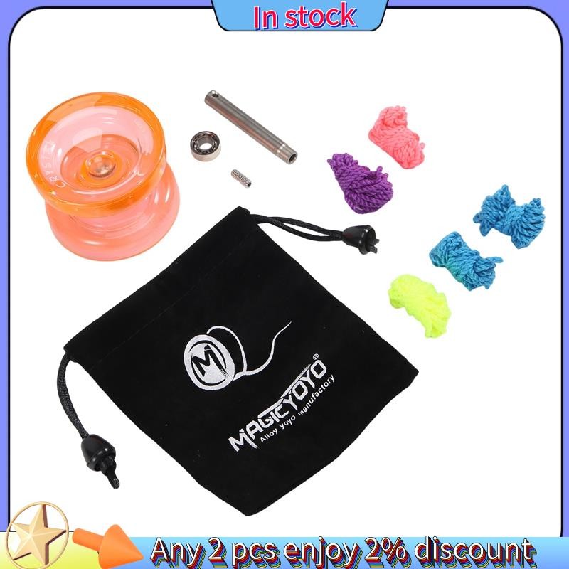 Magicyo K2 Plus Crystal Responsive Yoyo, Yo-Yo đa năng thay thế vòng bi không phản hồi cho trung gian