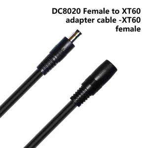 BTM DC5521 5 5mmx2 1mm Đầu nối nam sang DC8020 Bộ chuyển đổi nữ cho bảng điều khiển năng lượng mặt trời
