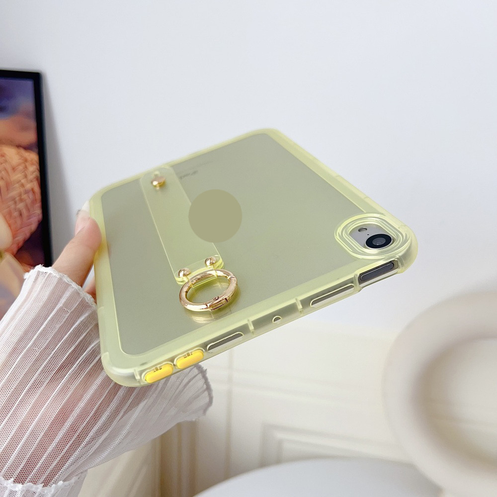 Vỏ Mềm Đơn Sắc Tương Thích Với Apple IPad Mini 1 2 3 4 5 6 IPad 5 6 7 8 9 Air3 Air4 Air5 Air6 11 "10.9" IPad10.2 "Pro11 2020 2021 2022 2024 Vỏ Có Dây Đeo Cổ Tay