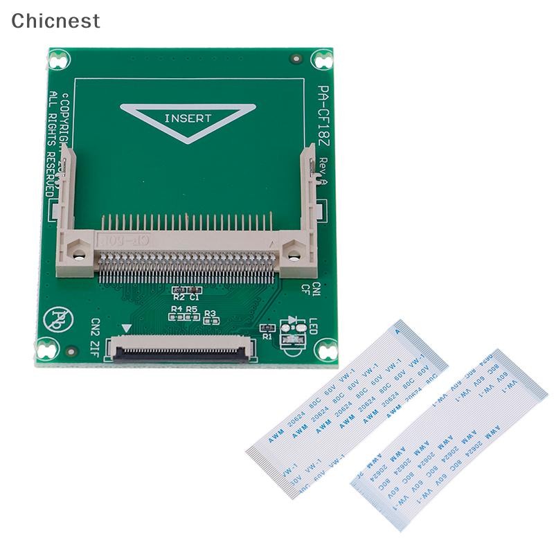 [Chicnest] 1 Thẻ flash nhỏ gọn CF sang Bộ chuyển đổi ZIF / CE 1,8 Inch cho 5G 6G HDD Boutique
