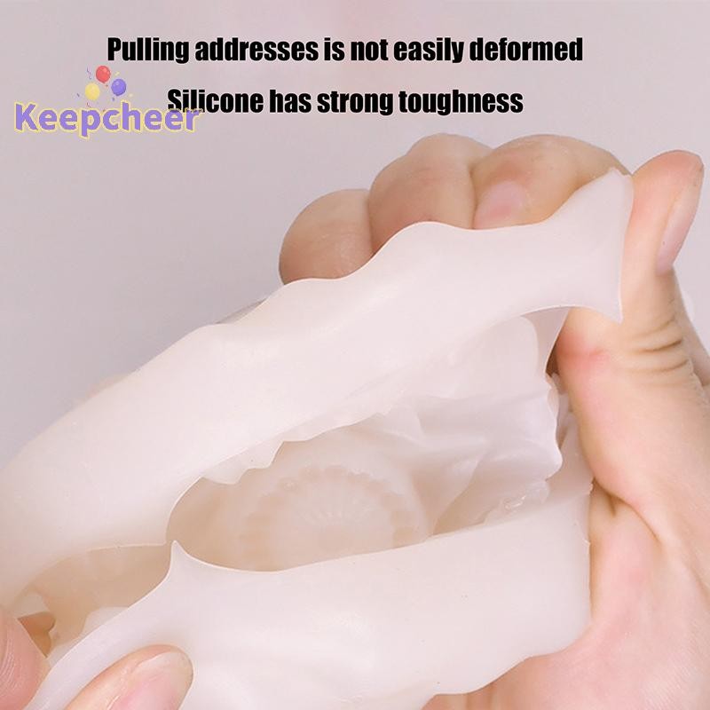 [Keepcheer] Khuôn Silicon Hoa Sen 3D Cho Hoa DIY Fondant Cupcake Chocolate Kẹo Kem Đường Món Tráng Miệng Xà Phòng Thạch Cao Khuôn Nhựa [Mới]