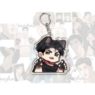 Mmluck manwha jinx Móc Chìa Khóa Bằng acrylic Hình Hoạt Hình anime manwha jinx Hàn Quốc Cho Xe Hơi / Túi Xách