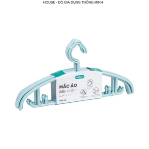 SET 5 Mắc Treo Giữ Form Quần Áo Cực Tốt Chính Hãng Việt Nhật Plastic (mã 2820)