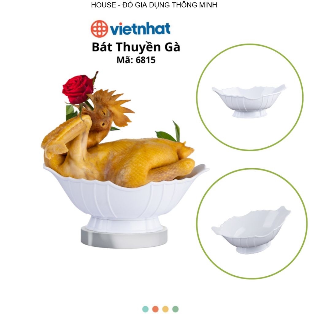 Bát Thuyền Gà Cúng Gia Tiên Chính Hãng Việt Nhật