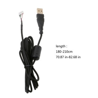 Charmantcc1 Cáp Chuột USB Thay Dây DIY Ô Dây Cáp Chuột Mềm