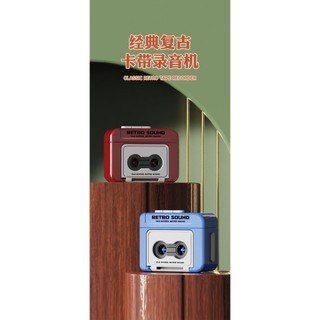 Media player Radio cassette Player Máy ghi âm retro mini có thể ghi âm vui nhộn hộp đồ trang trí móc khóa 5OXX