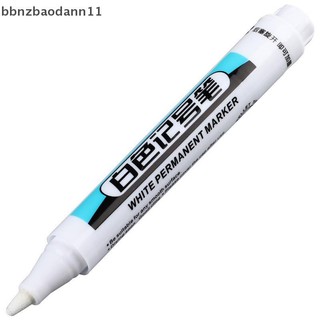 [Bbnzdd] 0.7 / 1.0 / 2.5mm Bút đánh dấu màu trắng chống thấm nước Bút kẻ sọc sơn lốp ô tô BVAH