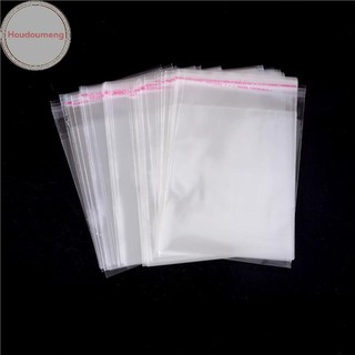 Houdou 100 Cái / túi OPP Clear Seal Trang Sức Nhựa Tự Dính Túi Đóng Gói Nhà VN