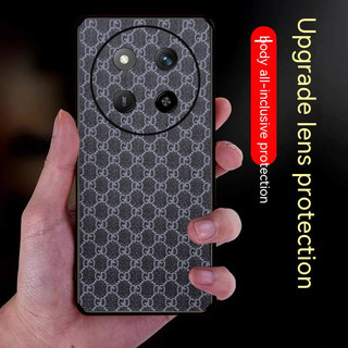 Ốp Lưng Cho Honor X9c Sang Trọng Cổ Điển Da Thời Trang TPU Mềm Cạnh Chống Sốc Vỏ Điện Thoại