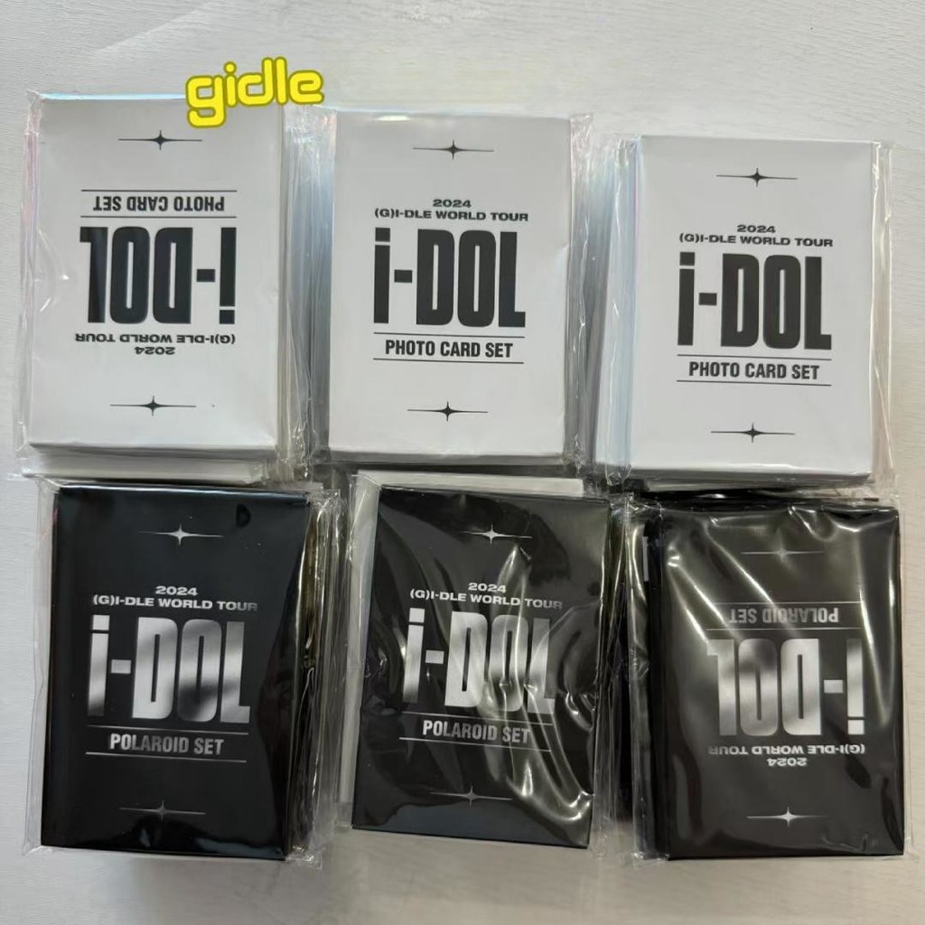 (G) Bộ thẻ ảnh i-DLE Gidle 2024 World Tour i-DOL