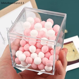 [BBNZDD] Hộp hình vuông Acrylic trong suốt có nắp / Hộp kẹo / Nhiều công dụng Hộp đựng trong suốt Hộp đựng BVAH