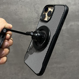 Ốp điện thoại mờ bằng sợi Kevlar sang trọng tương thích với iPhone 12 13 14 15 16 Pro Max 14Plus 15Plus 16Plus 11 ProMax với cảm giác cao cấp từ tính bìa lưng cứng bốn góc chống rơi
