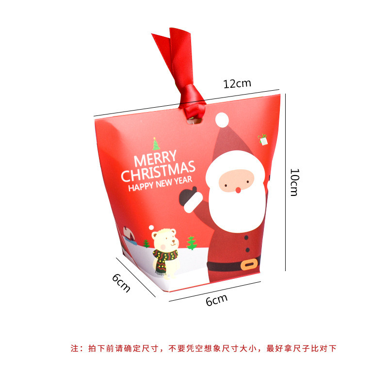 12 Chiếc Mới Chủ Đề Giáng Sinh Quà Tặng Hộp Đóng Gói Hộp Kẹo Giáng Sinh Hộp Quà Tặng Tiện Dụng Hộp Quà Tặng * & - &