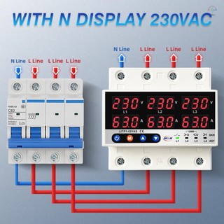 Bộ bảo vệ điện áp và dòng điện ba pha Thiết kế chế độ làm việc đồng bộ và không đồng bộ Nhiều bảo vệ với chức năng tắt nguồn tự động và đặt lại tự động