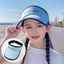 EBINLANDS Mùa Hè Mũ Rỗng, Kem Chống Nắng Thoáng Khí Cho Bé Mũ Chống Nắng Làm Mát Chống Nắng Chống Tia UV Có Thể Điều Chỉnh Mũ Che Nắng Thể Thao Tennis Golf Chạy Xe Đạp
