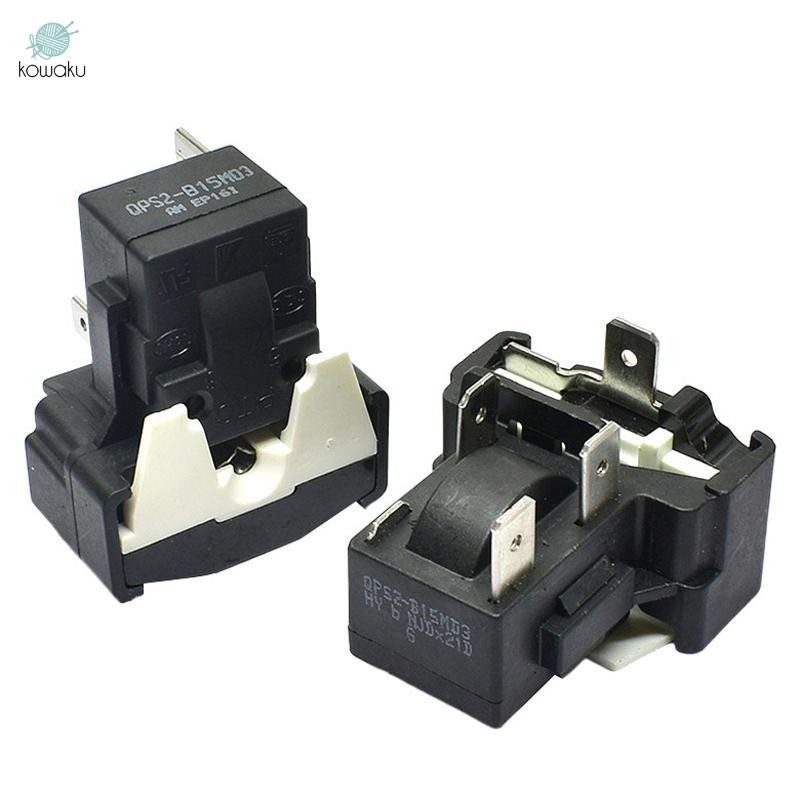 Rơle bảo vệ quá tải Bảo vệ quá tải Phần tủ lạnh cho tủ lạnh Lắp đặt dễ dàng Máy nén PTC Khởi động Rơle