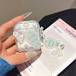 Vỏ cá cho Airpods4 AirPods 1 / 2 3 Pro Pro2 pro3 Bộ tai nghe Bluetooth không dây Vỏ bảo vệ tai nghe AirPods Pro i3 i4 pro3