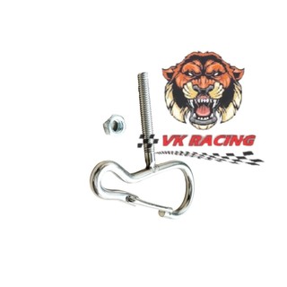 Móc treo đồ inox khóa gạt cho mọi loại xe