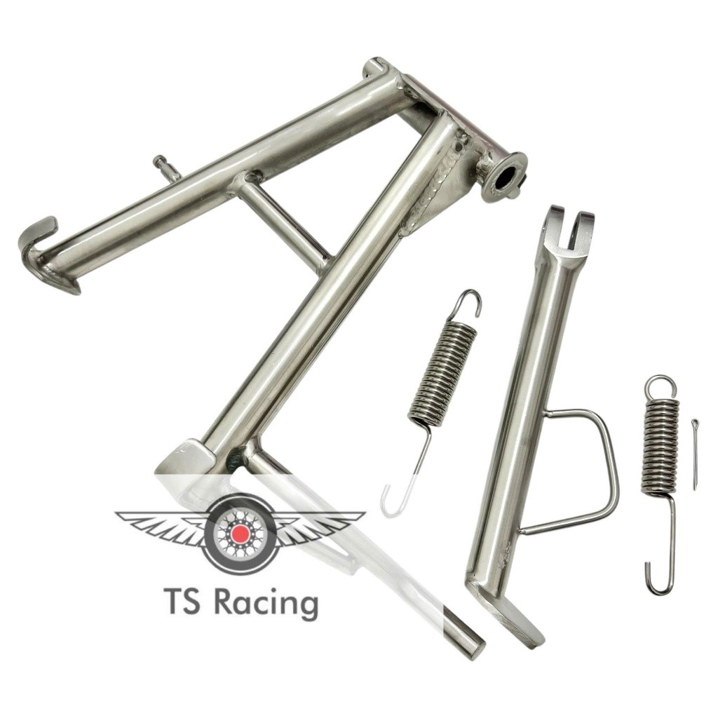 Combo chống đứng chống nghiêng inox 304 ex2010 4 số - exciter 135 4 số - ex135 4 số