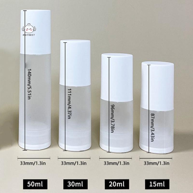 Maybest Chai mỹ phẩm hút chân không cầm tay có thể đổ lại Máy bơm mỏ vịt mờ Fine Mist Chai Lotion Dispenser Hộp đựng kem Du lịch {VN}