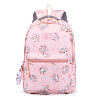2026 Phong Cách Hàn Quốc Hoạt Hình Mới Kuromi Melody Chống Thấm Nước Siêu Nhẹ Giảm Gánh Nặng Ba Lô Học Sinh Nhiều Lớp