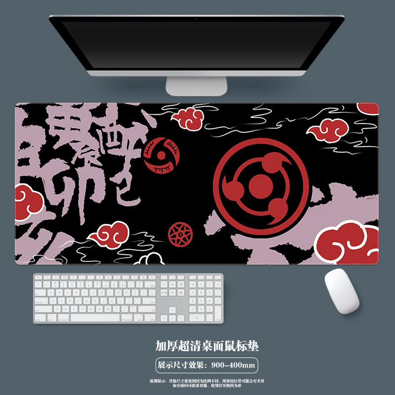 Naruto Anime Miếng Lót Chuột Lớn Naruto Uzumaki Hatake Kakashi Chơi Game Mousepad Sasuke Sas Hyuuga Hinata Akatsuki Bàn Phím Máy Tính Bàn Thảm