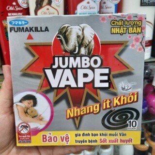 Combo 5 hộp Nhang muỗi Jumbo cao cấp ít khói mạnh gấp 3 lần