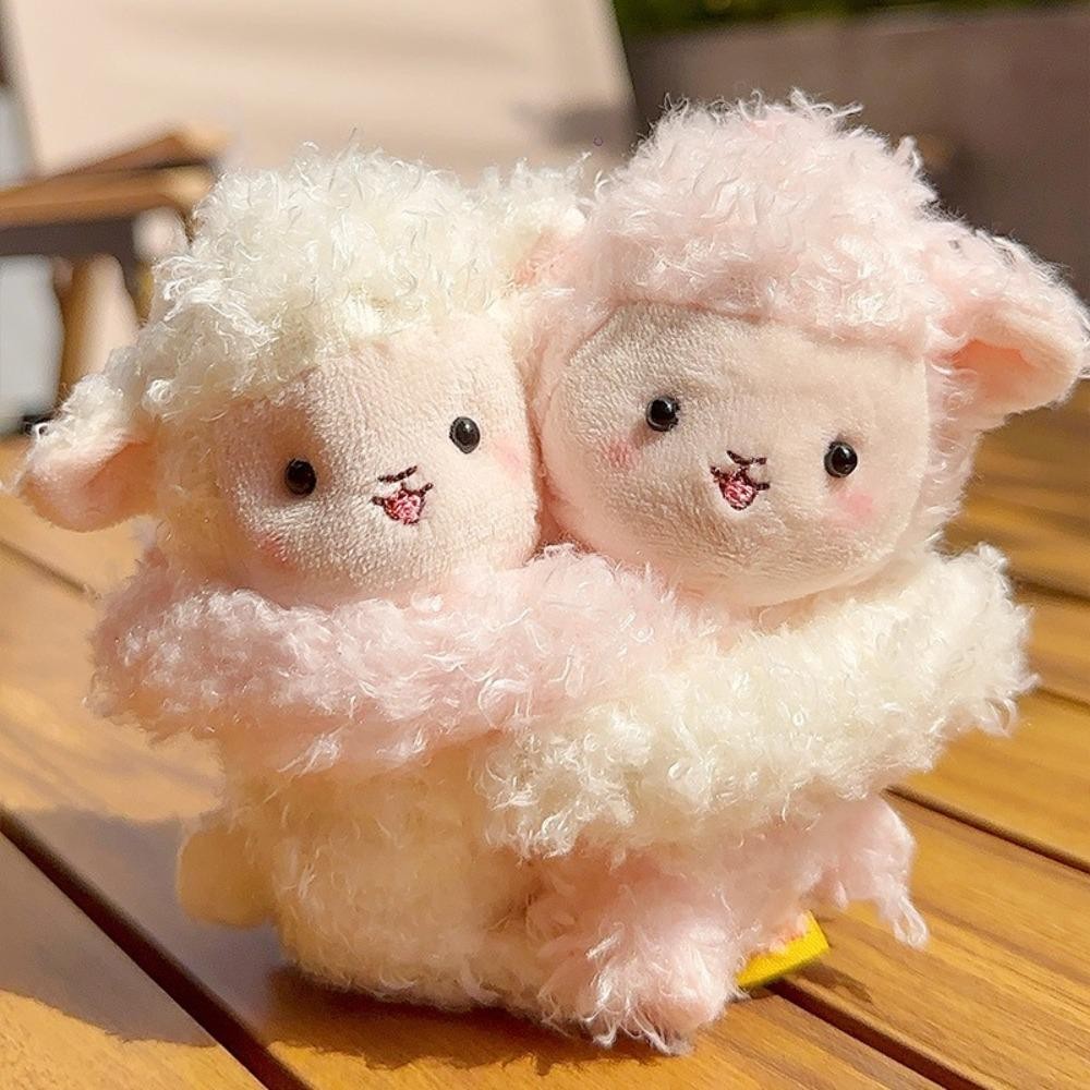 Móc Khóa Búp Bê WOAY, Mặt Dây Chuyền Túi Động Vật Ôm Hoạt Hình, Mềm Mại Dễ Thương Sang Trọng Vui Nhộn Bạn Bè Móc Khóa Cặp Đôi Trẻ Em Quà Tặng