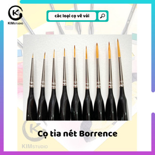 CỌ VẼ NÉT/ CỌ TỈA NÉT BORRENCE/ CỌ SIÊU NÉT