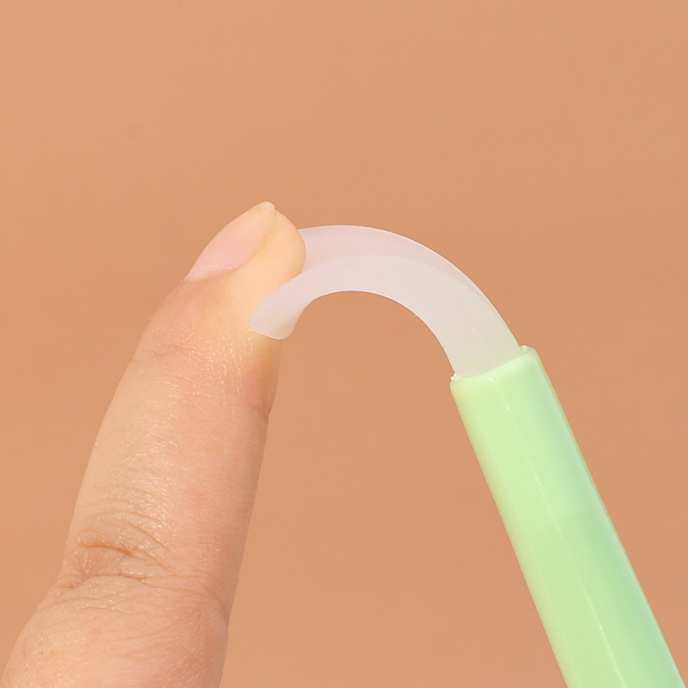 Bàn chải mặt nạ hai đầu tích hợp sáng tạo với đầu mềm & dụng cụ cạo - DIY Mud Film Mix Brush Chăm sóc da Dụng cụ làm đẹp