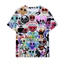 SY3 Dandys World Meow Cosplay Vải Full Graphic Áo thun mùa hè Anime Tay Ngắn Top YS3