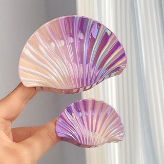 Kẹp tócGradient Conch Seashell MIKYCO, phù hợp cho bé gái đi biển