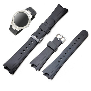Dành Cho Edifice EF-305-1AV Dây Đeo Đồng Hồ Nhựa PU Thay Thế Cho EF-305-9AV EF-305 Dây Đeo Đồng Hồ Cao Su Silicon EF305 Ban Nhạc Nam Nữ Vòng Tay Thay Thế Thể Thao Chống Thấm Nước